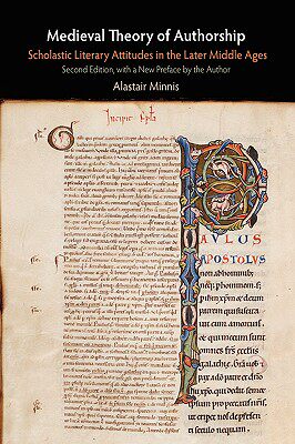 【预售】Medieval Theory of Authorship: Scholastic Literary