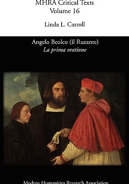 【预售】Angelo Beolco (Il Ruzante), La Prima Oratione