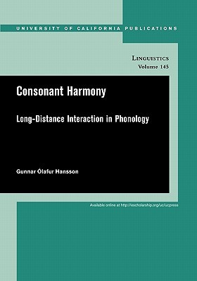 【预售】Consonant Harmony: Long-Distance Interactions in