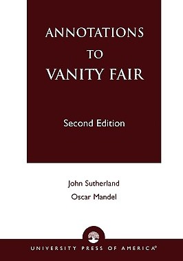 【预售】Annotations to Vanity Fair