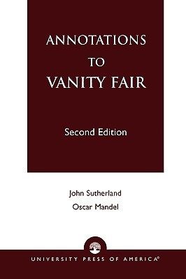 【预售】Annotations to Vanity Fair