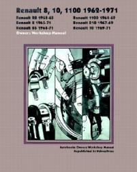 【预售】Renault 8, 10, 1100 1962-1971 Autobook