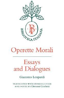 【预售】Operette Morali: Essays and Dialogues