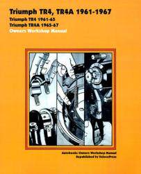 【预售】Triumph TR4, TR4A 1961-67 Autobook: Triumph TR4