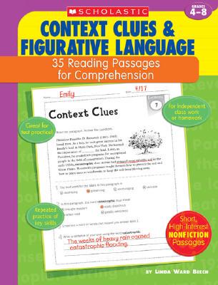 预订 【】Context Clues & Figurative Language: 35 Reading