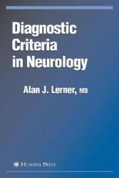 Criteria Diagnostic Neurology 预售