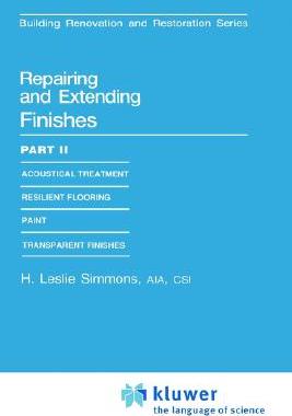 【预售】Repairing and Extending Finishes: Part II: Resilient