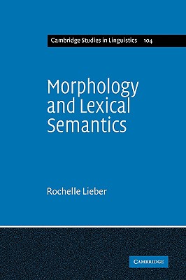 【预售】Morphology and Lexical Semantics
