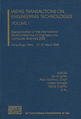 【预售】Iaeng Transactions on Engineering Technologies
