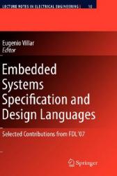【预售】Embedded Systems Specification and Design Languages: