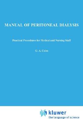 【预售】A Manual of Peritoneal Dialysis