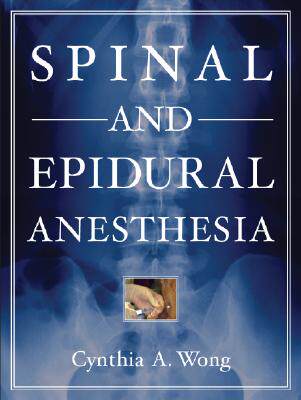 【预售】spinal and epidural anesthesia