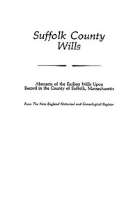 Suffolk County Wills 预售