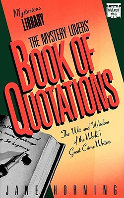 【预售】The Mystery Lovers' Book of Quotations: A Choice