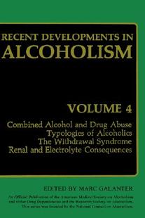 Developments Recent Alcoholism Volume 预售