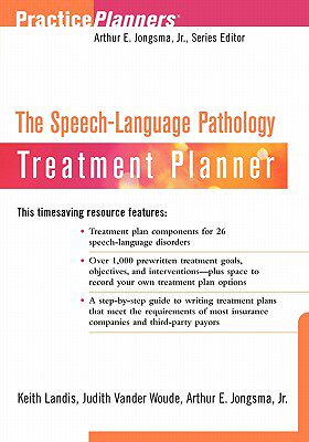 【预售】The Speech-Language Pathology Treatment Planner