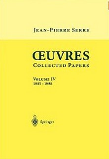 【预售】Oeuvres - Collected Papers: Volume 4: 1985 - 1998