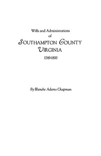 【预售】Wills and Administrations of Southampton County