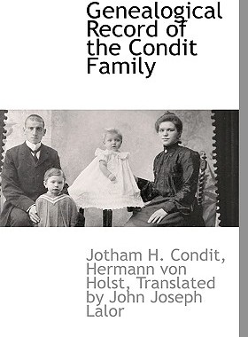 【预售】Genealogical Record of the Condit Family
