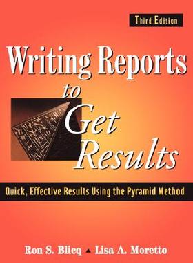 【预售】Writing Reports To Get Results: Quick Effective