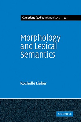 【预售】Morphology and Lexical Semantics