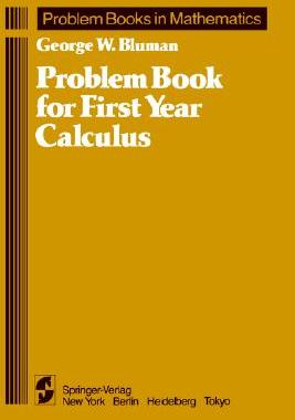 【预售】Problem Book for First Year Calculus