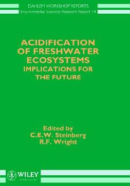 【预售】Dahlem Es14 Acidification Of Freshwater Ecosystems -