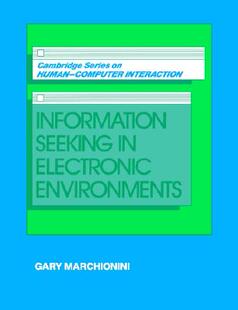 预售 Electronic Information Environments Seeking