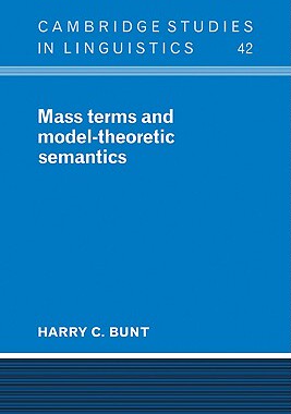 【预售】Mass Terms and Model-Theoretic Semantics