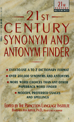 【预售】21st Century Synonym and Antonym Finder