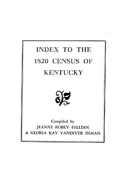 【预售】Index to the 1820 Census of Kentucky