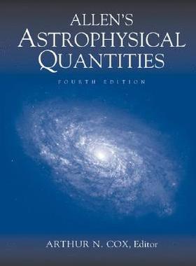 【预售】Allen's Astrophysical Quantities