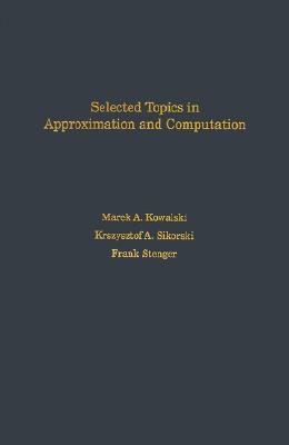 【预售】Selected Topics in Approximation and Computation