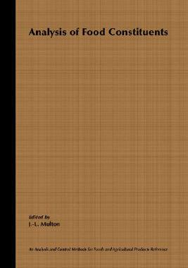 【预售】Analysis Of Food Constituents