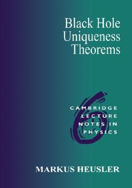 【预售】Black Hole Uniqueness Theorems