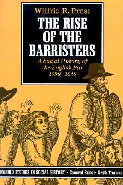 【预售】The Rise of the Barristers: A Social History of the