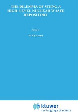 【预售】The Dilemma of Siting a High-Level Nuclear Waste