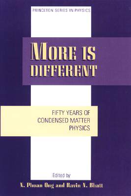 【预售】More is Different: Fifty Years of Condensed Matter