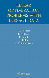 Optimization Linear Problems with Data Inexact 预售
