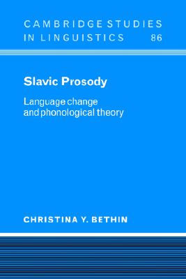 【预售】Slavic Prosody: Language Change and Phonological
