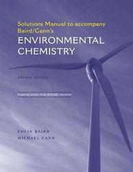 【预售】Environmental Chemistry Solutions Manual