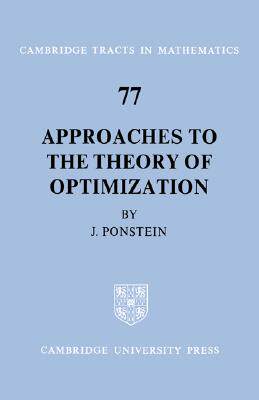 【预售】Approaches to the Theory of Optimization