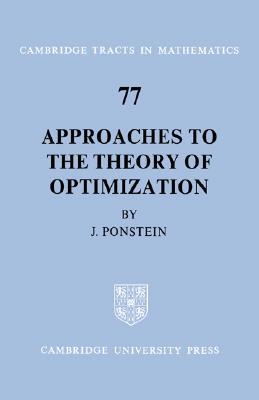 【预售】Approaches to the Theory of Optimization