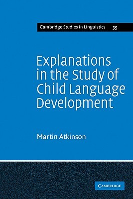 【预售】Explanations in the Study of Child Language