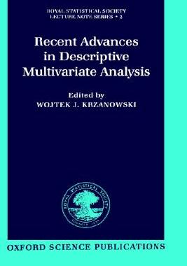 【预售】Recent Advances in Descriptive Multivariate