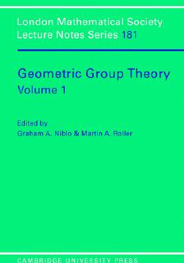 【预售】Geometric Group Theory: Volume 1