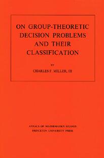 【预售】On Group-Theoretic Decision Problems and Their