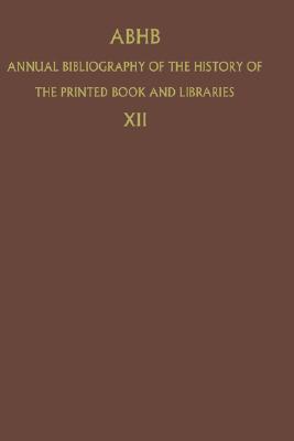 【预售】Annual Bibliography of the History of the Printed
