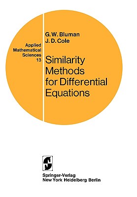 【预售】Similarity Methods for Differential Equations