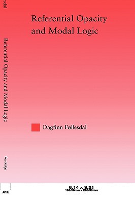 【预售】Referential Opacity and Modal Logic